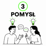 Marketing oparty na kreatywnych pomysłach – grafika przedstawiająca burzę mózgów.