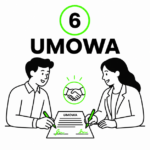 Marketing oparty na współpracy i strategii – grafika przedstawiająca podpisanie umowy.