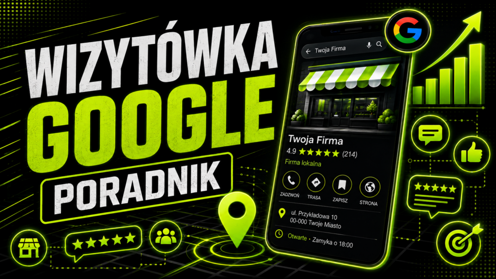 Wizytówka Google – poradnik o skutecznym prowadzeniu i pozycjonowaniu profilu firmy.